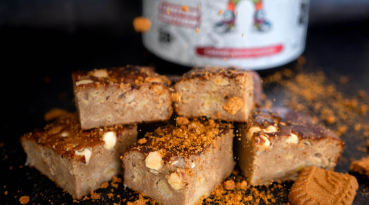 Musclez Caramel Biscuit Protein Brownies